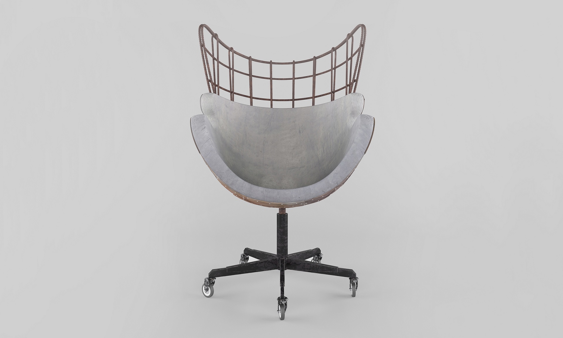 Egg of Concrete: Solmaz Fooladi’s product story صندلی تخم مرغی از بتن | مجموعه پانوپتیکوم